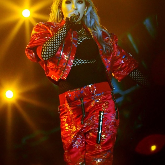Handmade Red/Gold Jacket Inspired by CL @ MAMA ‘15 - Picture 8 of 8